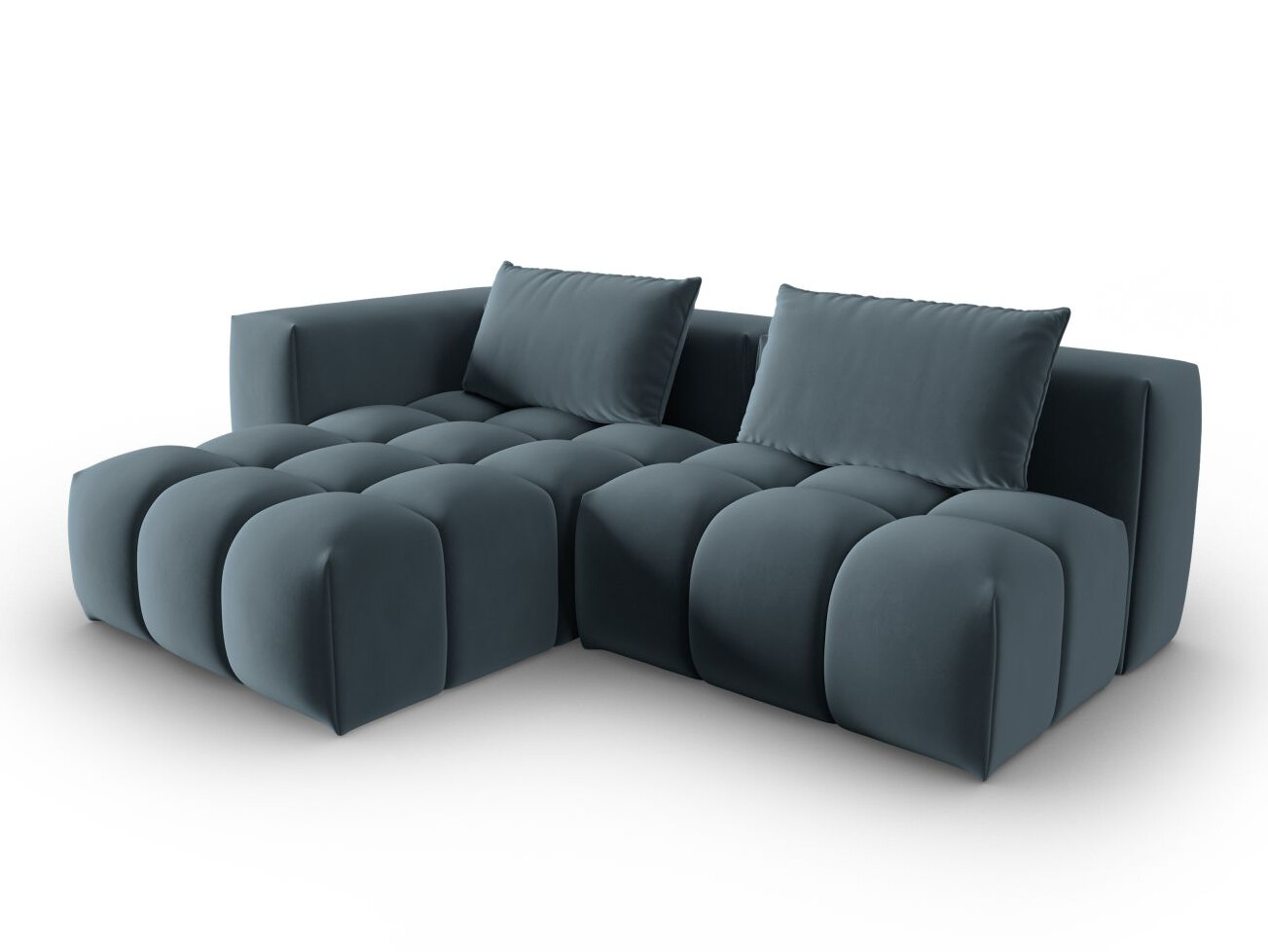 Stūra dīvāns Odeveno 106 (Casino Dark Blue)