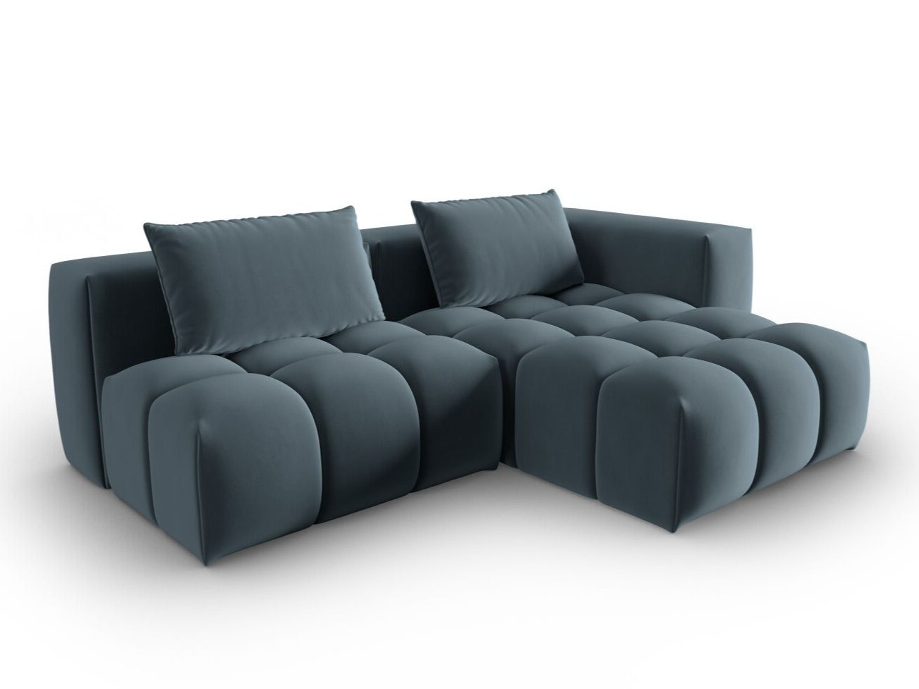Stūra dīvāns Odeveno 106 (Casino Dark Blue)