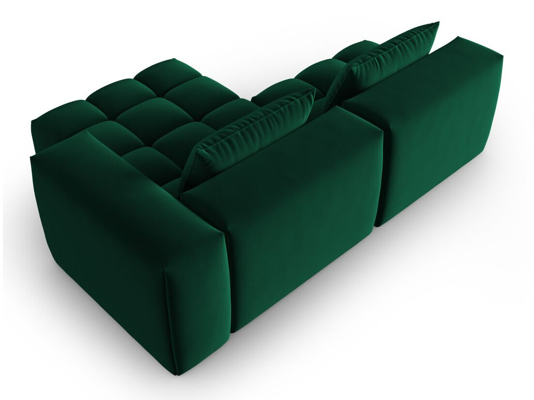 Stūra dīvāns Odeveno 106 (Casino Deep Green)
