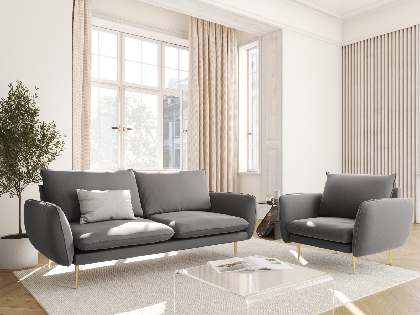 Atpūtas krēsls Ferlevi 110 (Bluvel 13)
