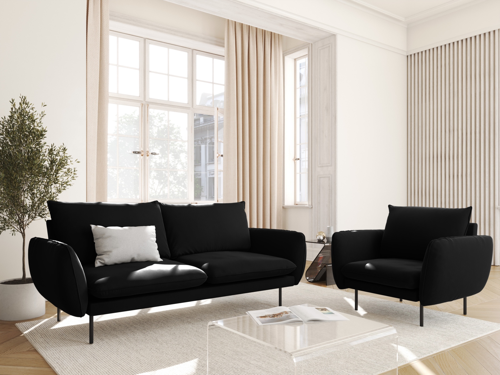 Atpūtas krēsls Ferlevi 110 (Bluvel 19)