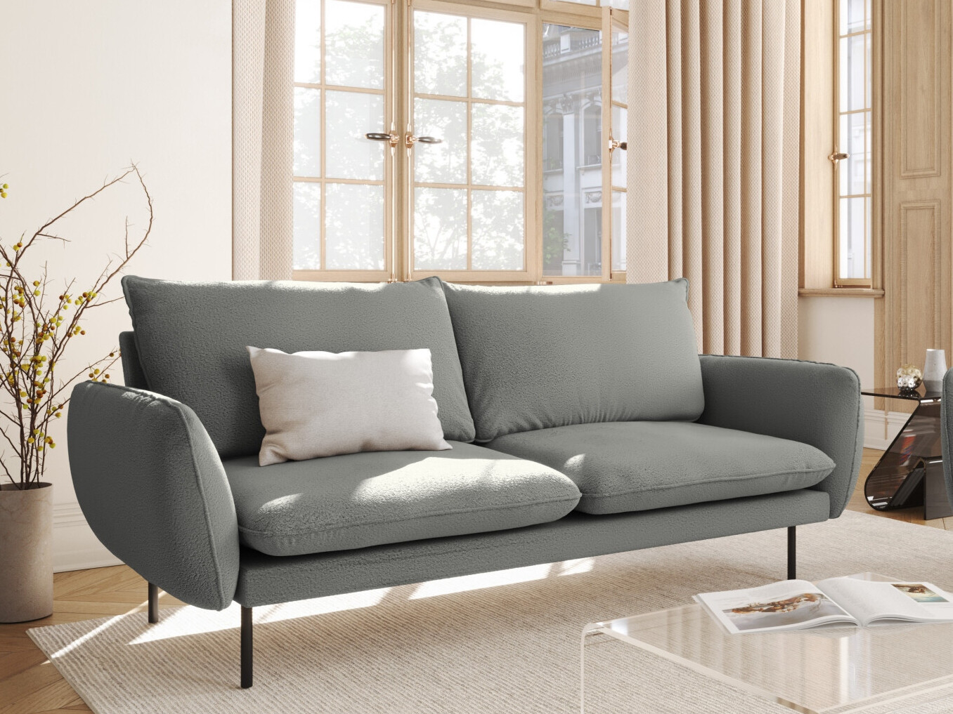 Dīvāns Ferlevi 109 (Ascot Taupe)
