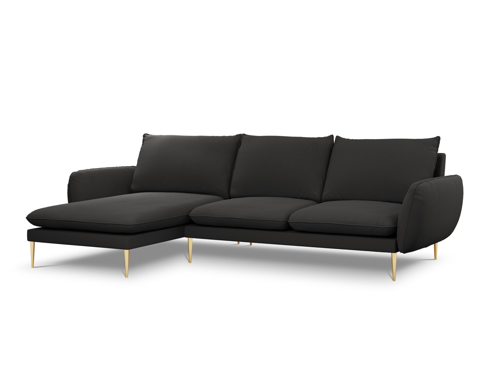 Stūra dīvāns Ferlevi 113 (Ascot Black)