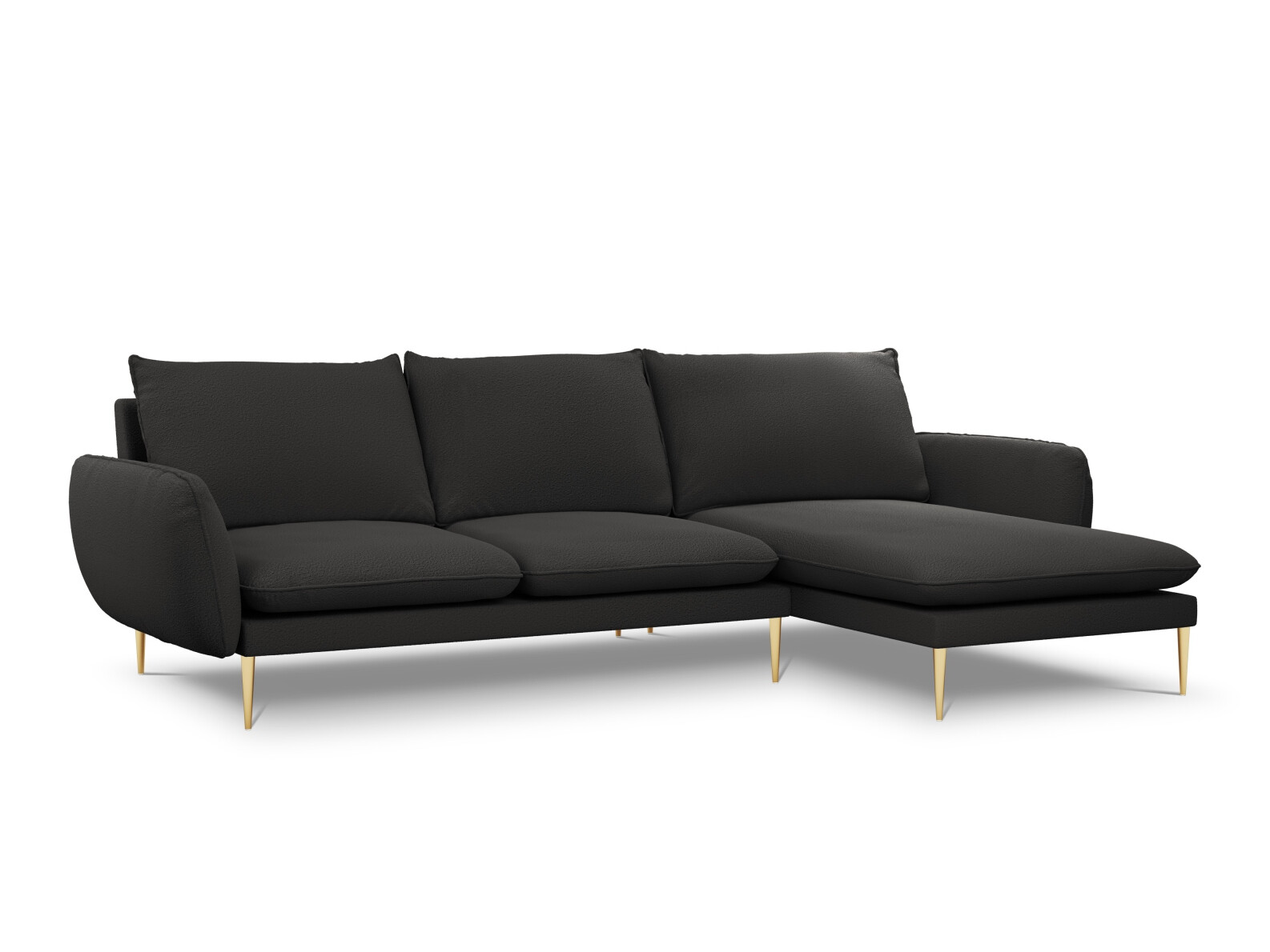 Stūra dīvāns Ferlevi 113 (Ascot Black)