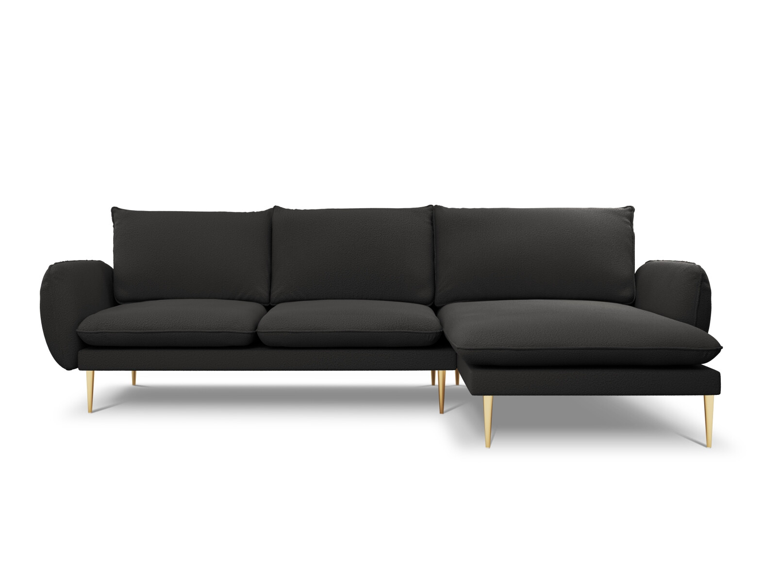 Stūra dīvāns Ferlevi 113 (Ascot Black)