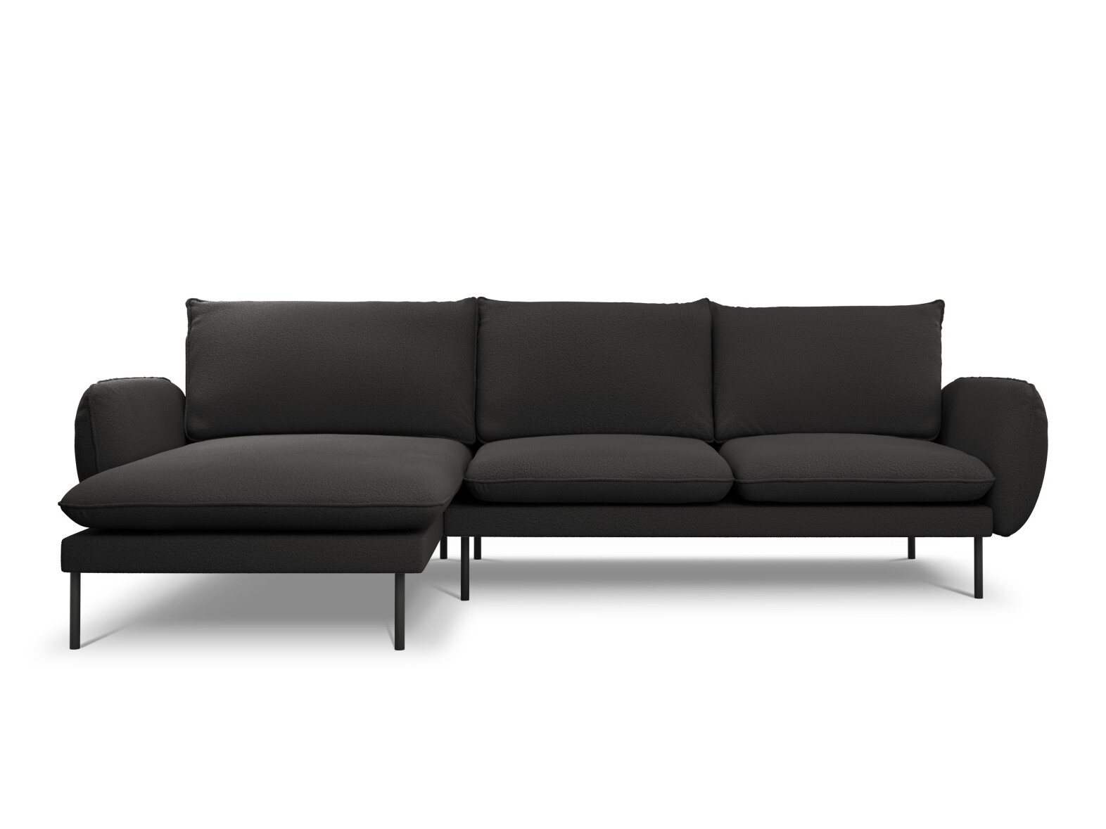 Stūra dīvāns Ferlevi 113 (Ascot Black)