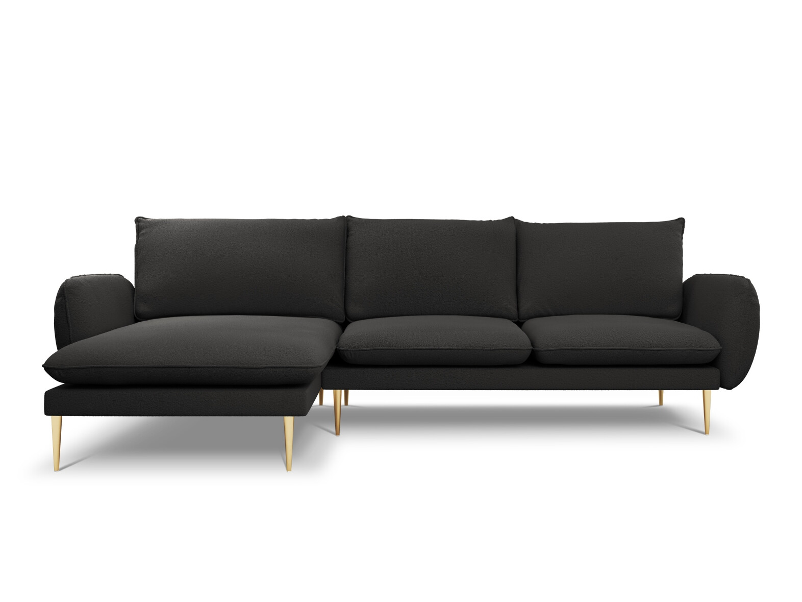 Stūra dīvāns Ferlevi 113 (Ascot Black)