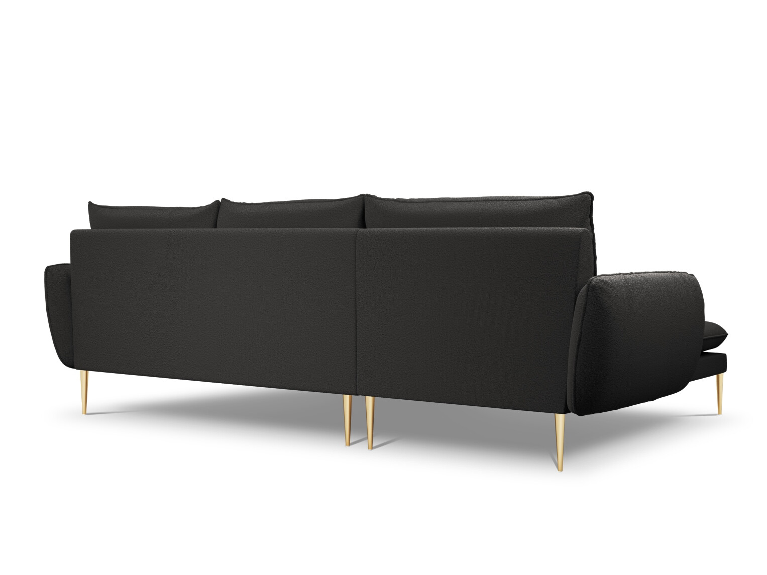 Stūra dīvāns Ferlevi 113 (Ascot Black)