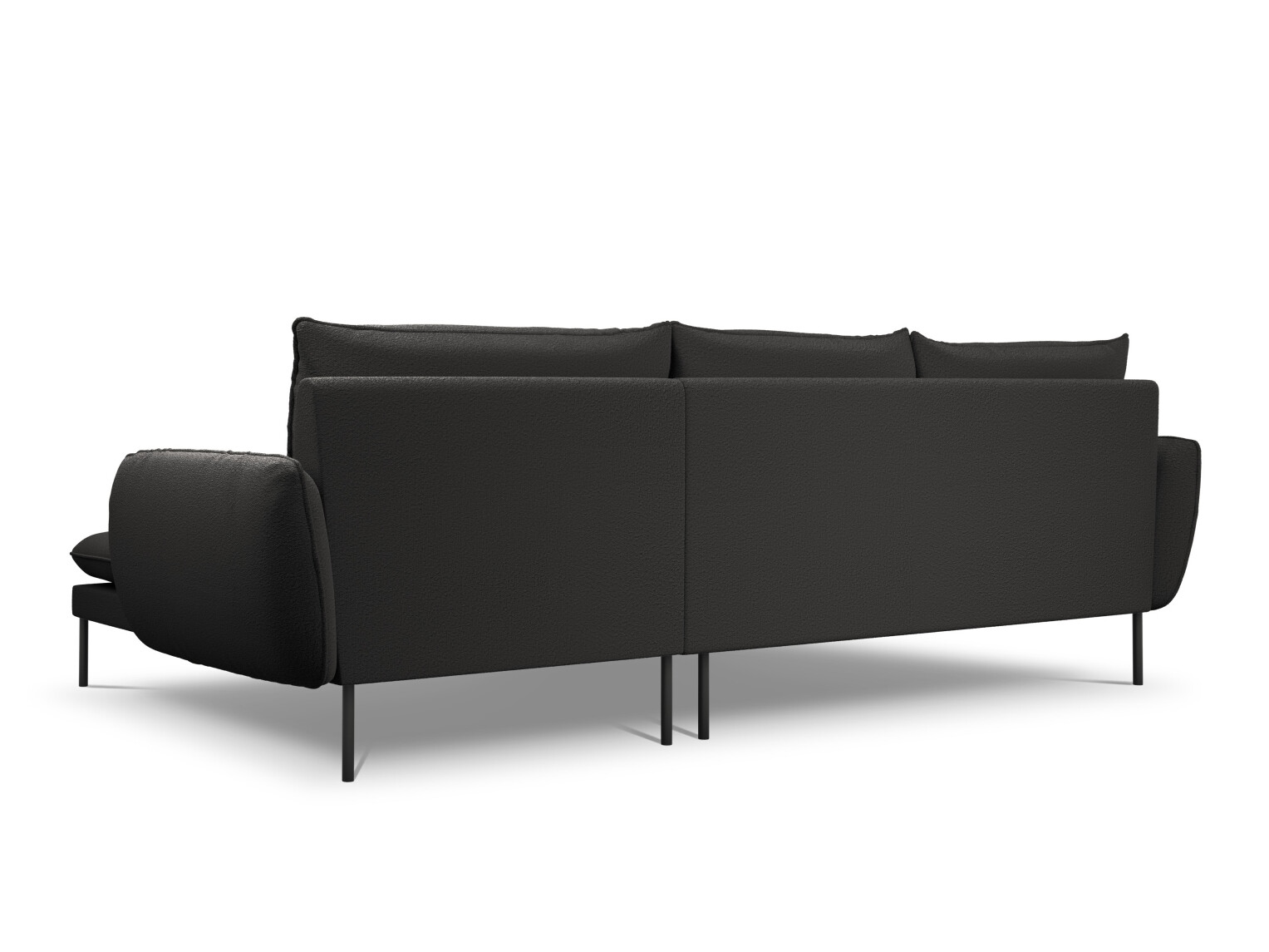 Stūra dīvāns Ferlevi 113 (Ascot Black)