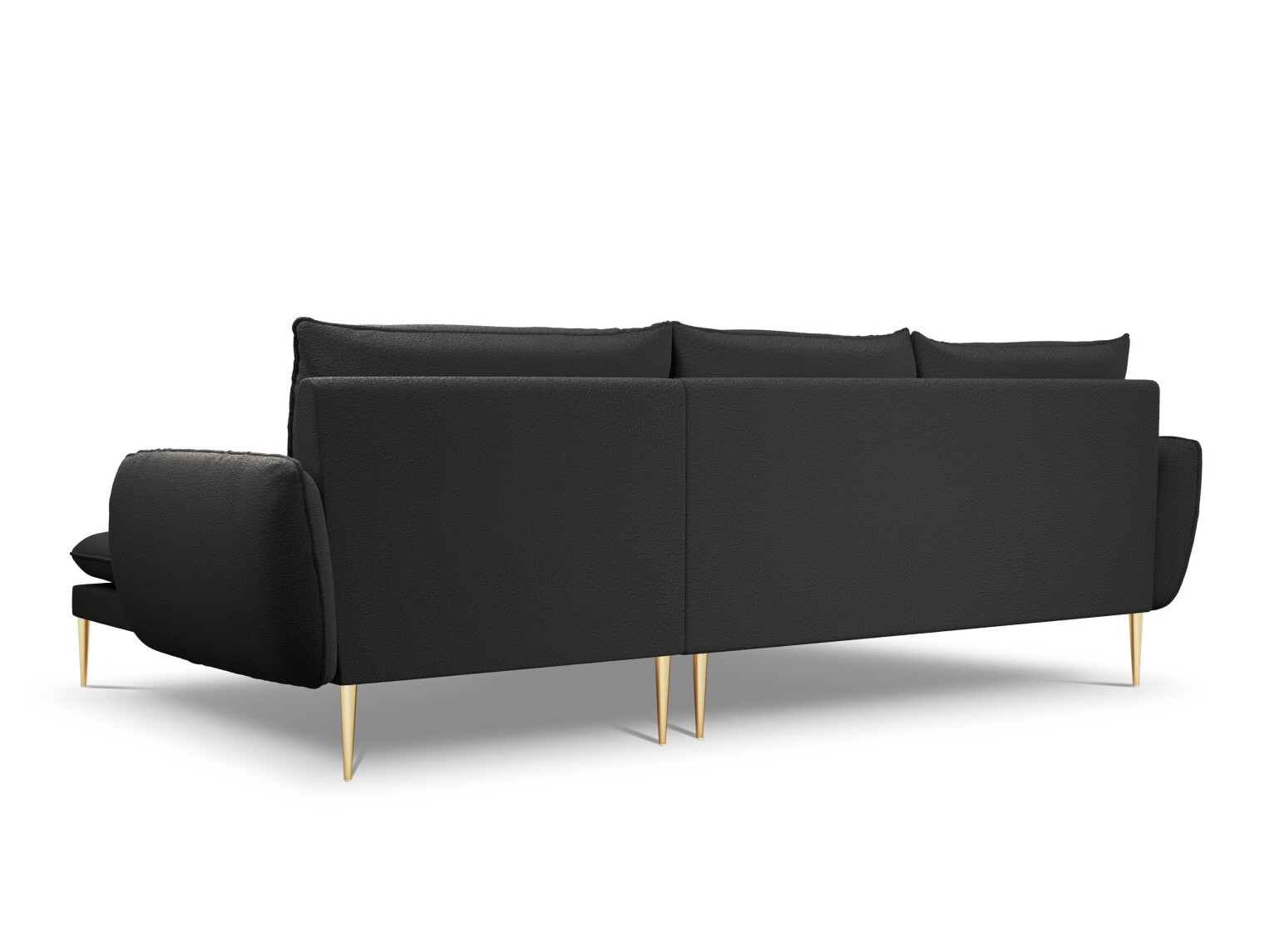 Stūra dīvāns Ferlevi 113 (Ascot Black)