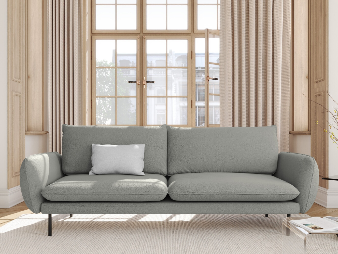 Dīvāns Ferlevi 115 (Ascot Taupe)