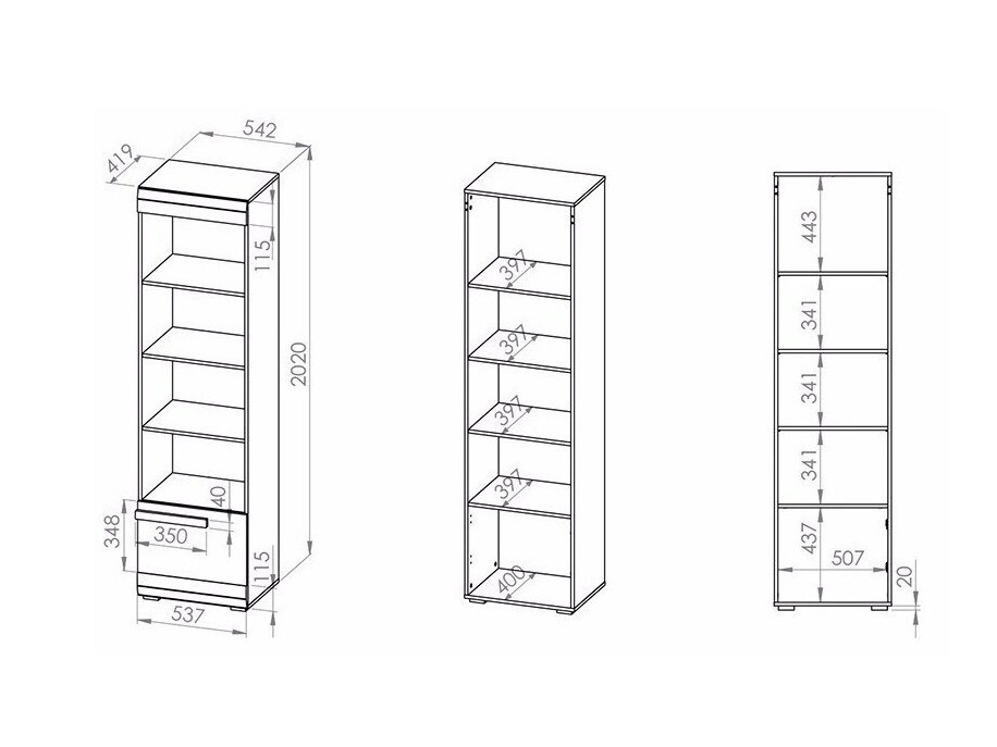 Mājas biroja komplekts Alcala 114