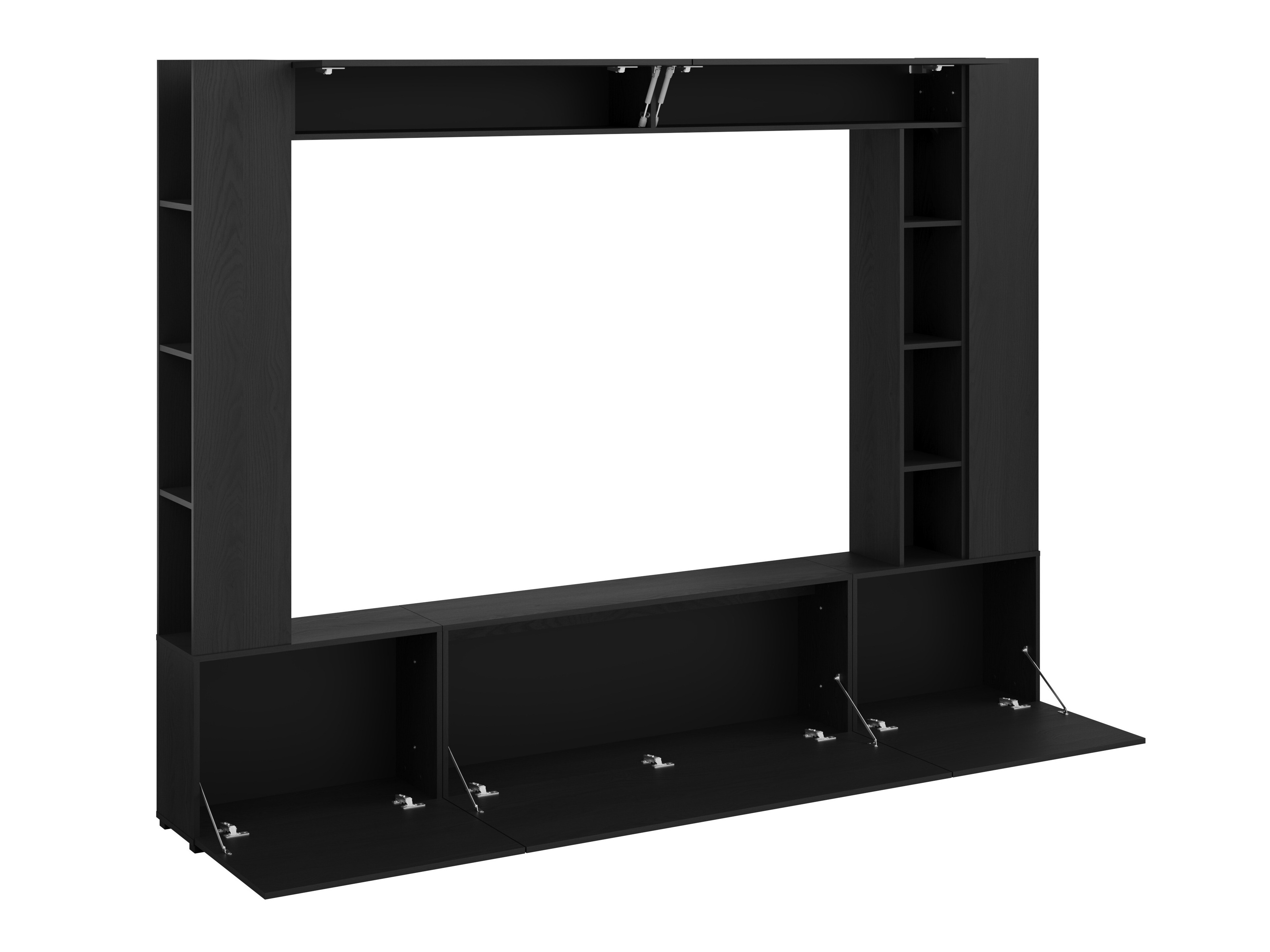 Viesistabas komplekts Austin 392 (Melns)