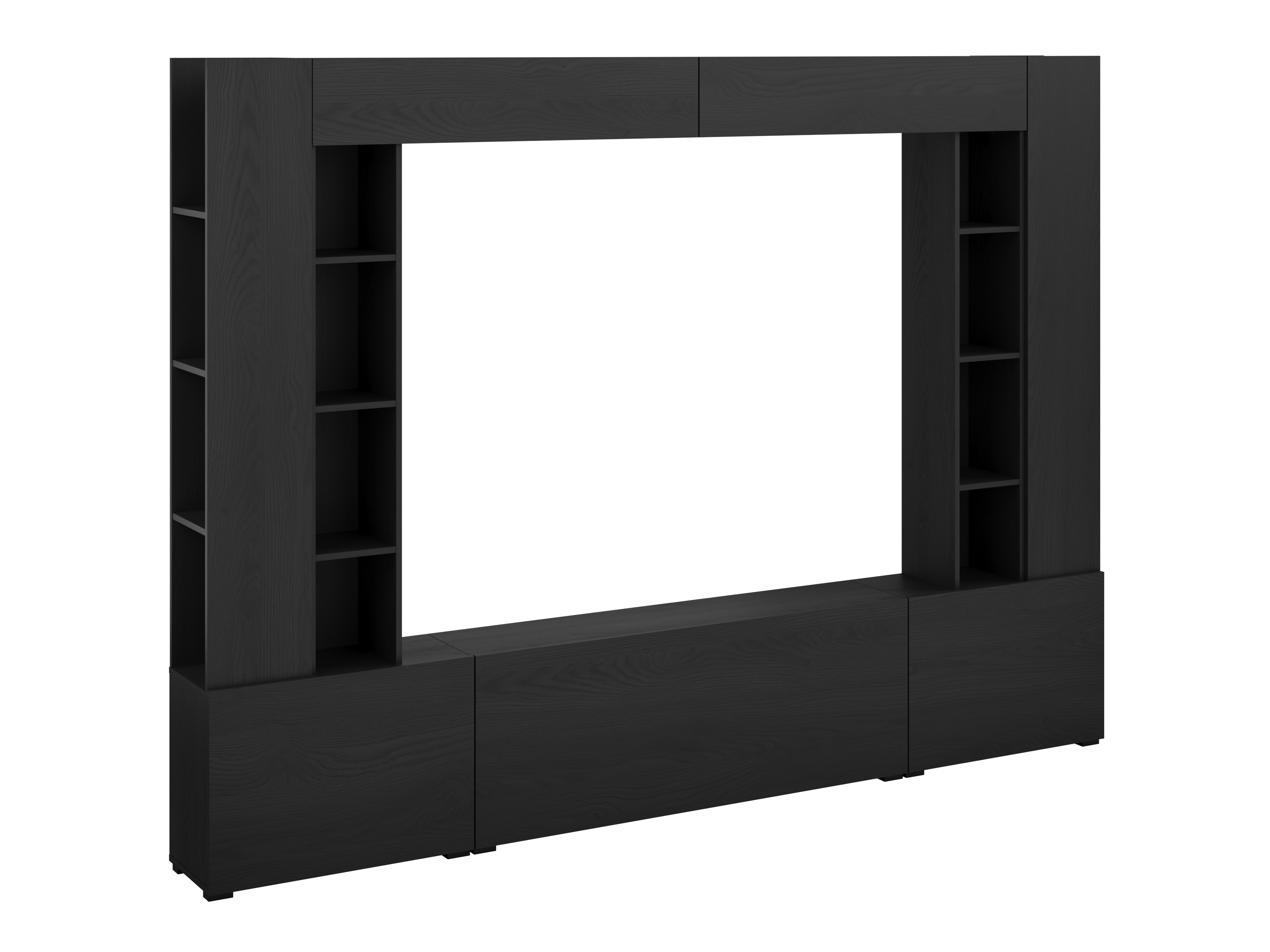 Viesistabas komplekts Austin 392 (Melns)