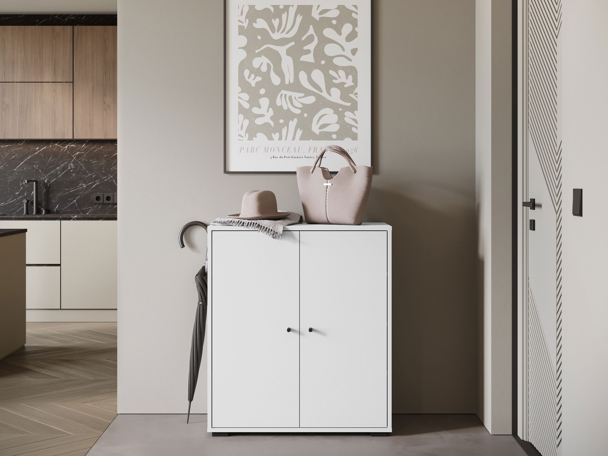 Skapis Sarasota 195 (Balts)