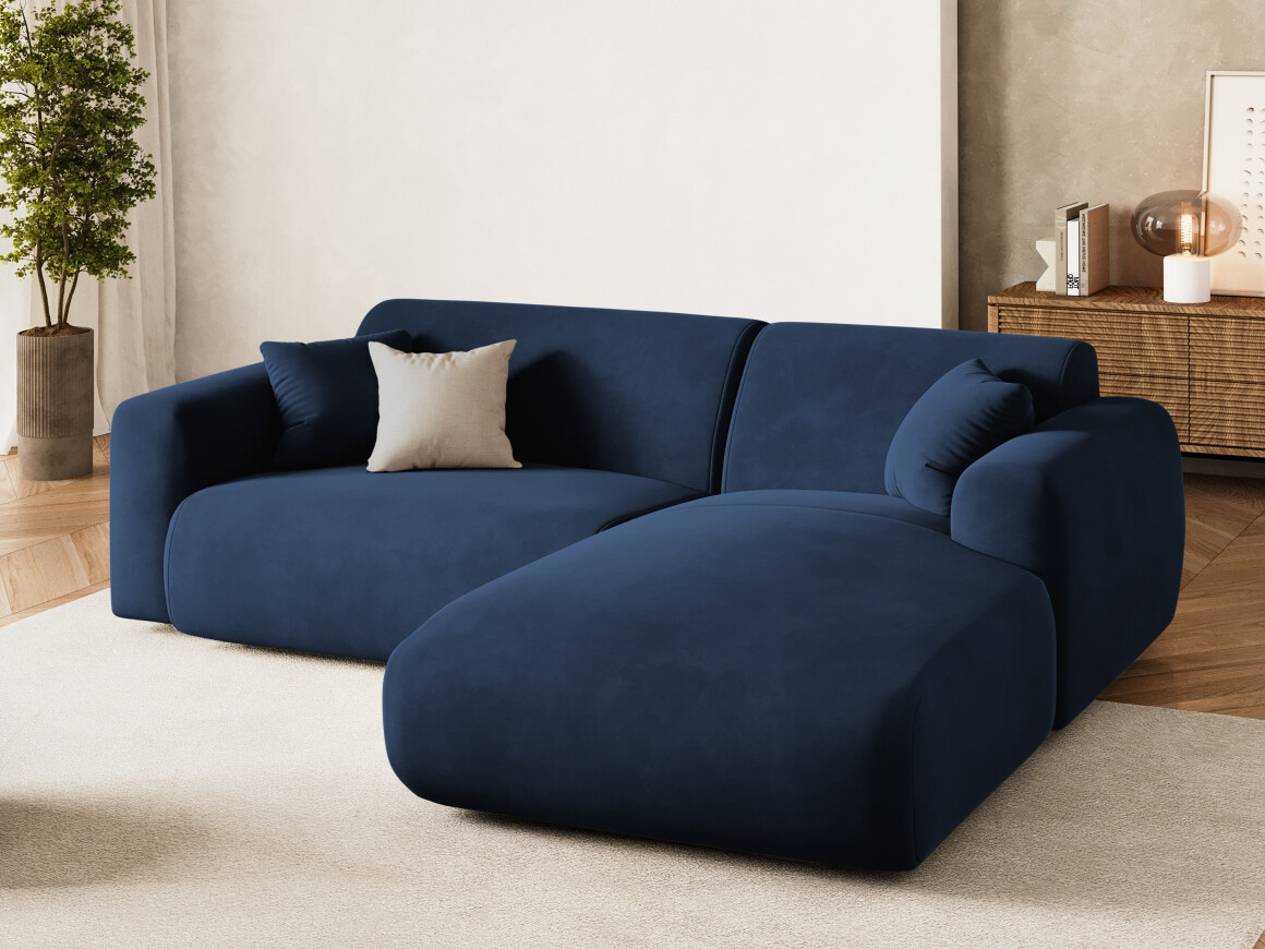 Stūra dīvāns Talfere 104 (Casino Deep Blue)