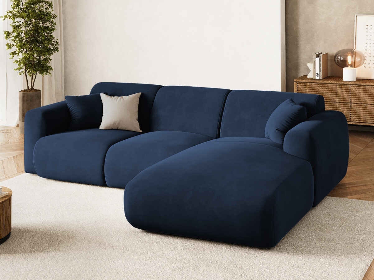 Stūra dīvāns Talfere 105 (Casino Deep Blue)