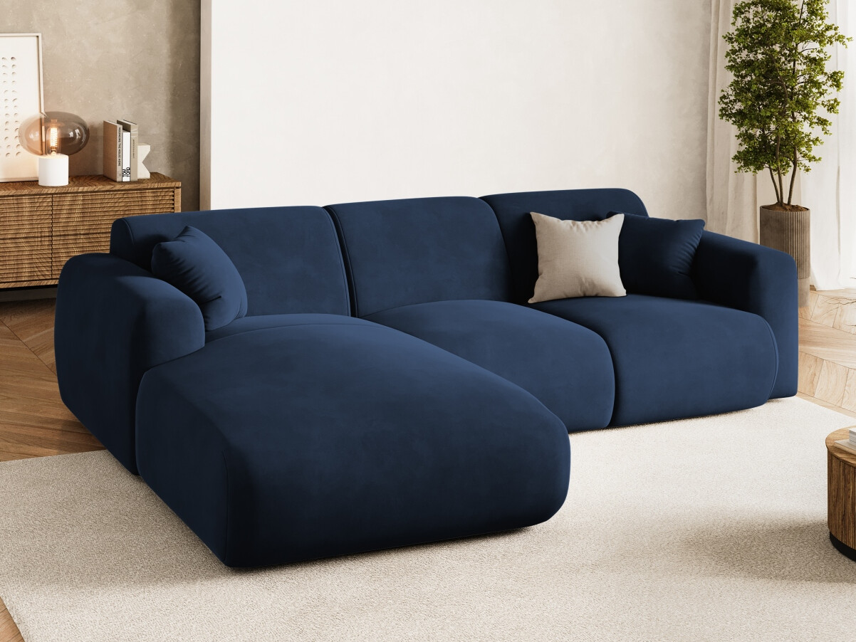 Stūra dīvāns Talfere 105 (Casino Deep Blue)