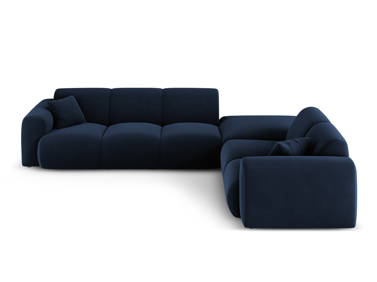Stūra dīvāns Talfere 106 (Casino Deep Blue)