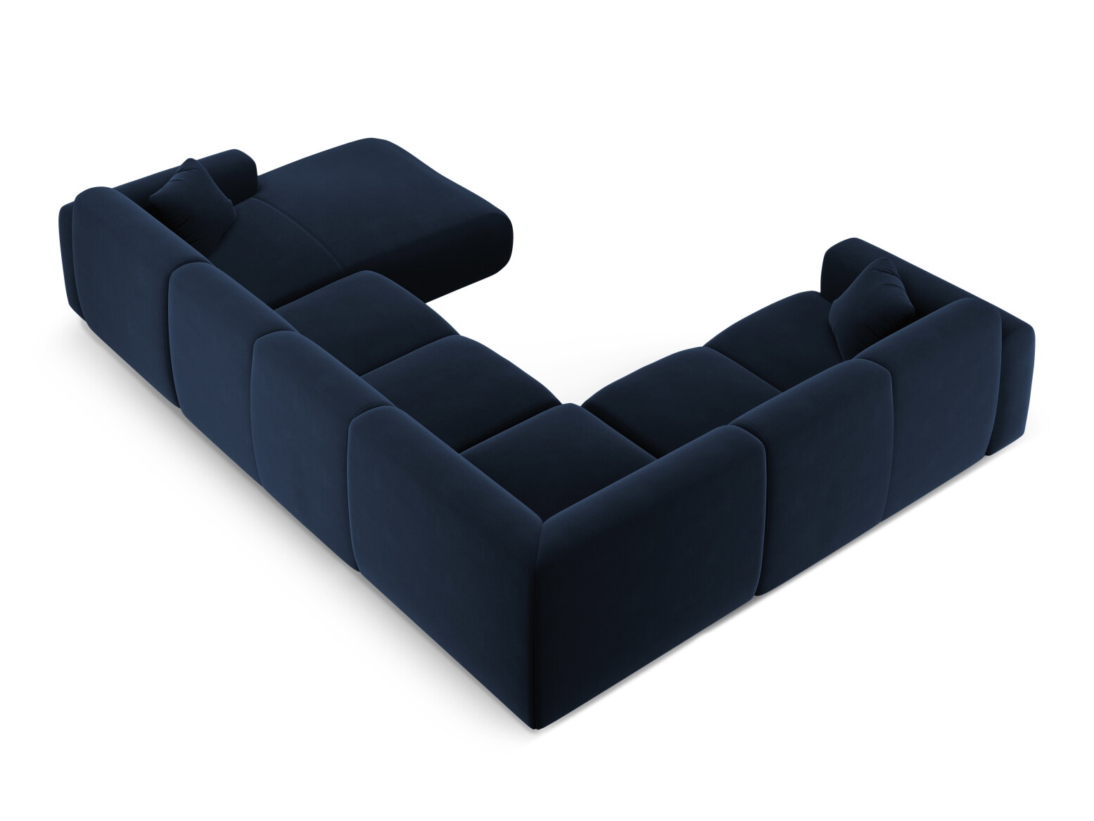 Stūra dīvāns Talfere 107 (Casino Deep Blue)