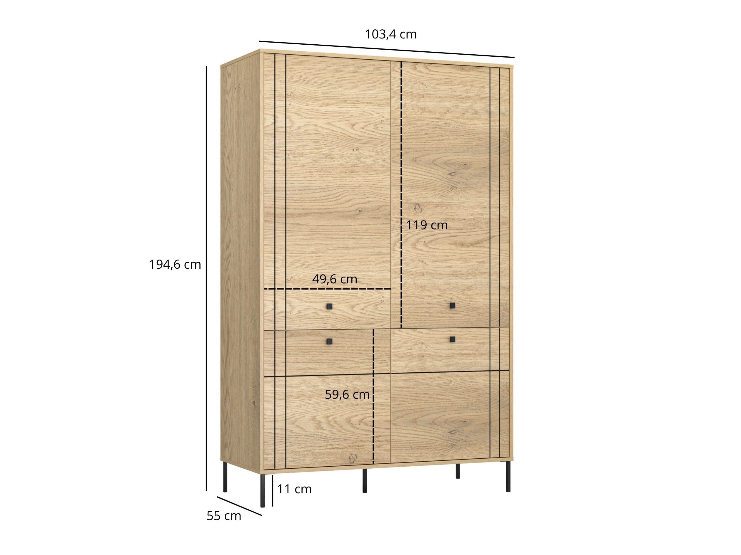 Skapis Venleve 107