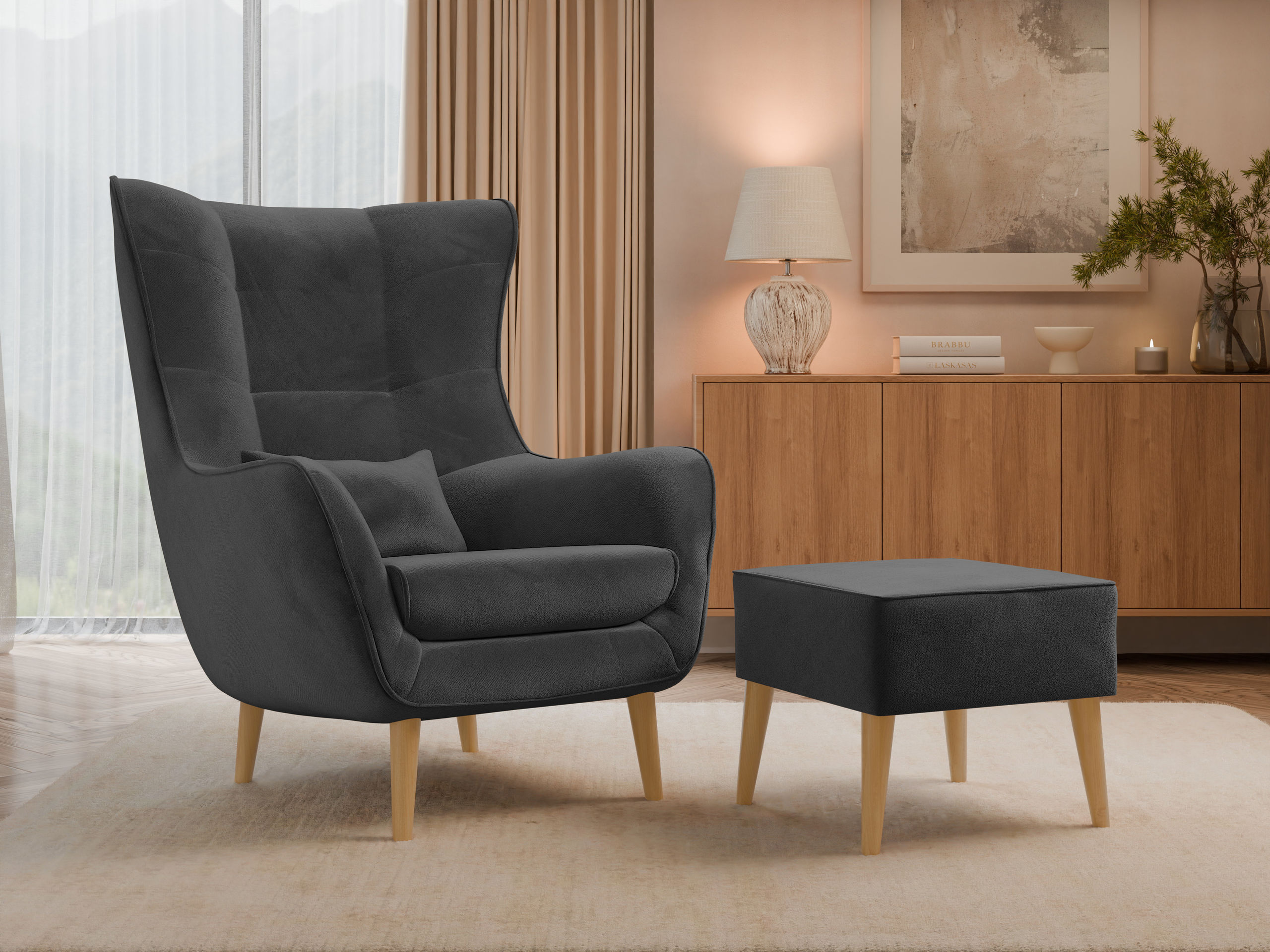 Atpūtas krēsls Comfivo Ulmus II (Kronos 22)