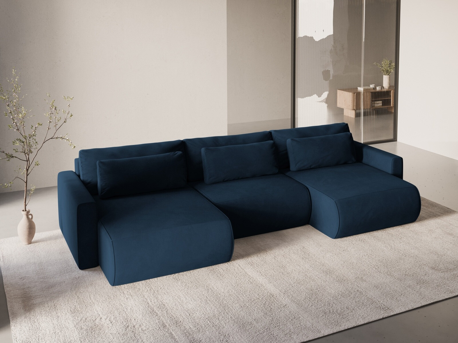 Stūra dīvāns Beckley 388 (Magic Velvet 2204)