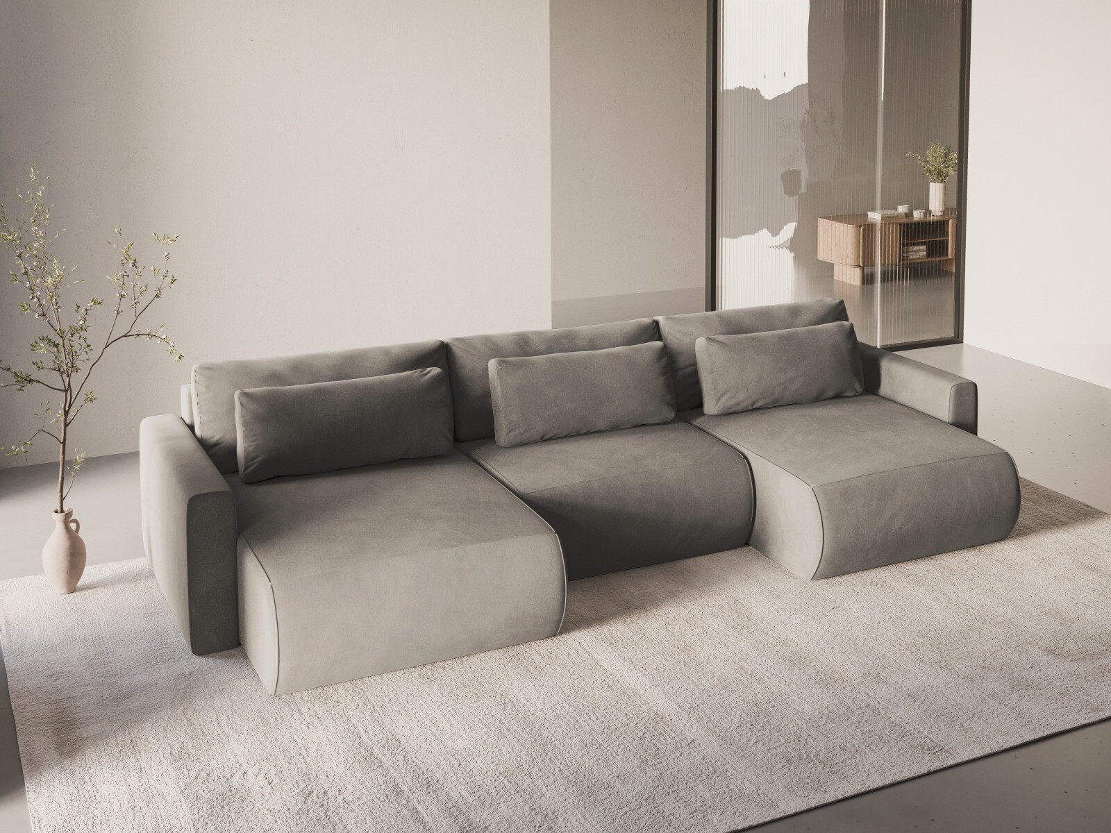 Stūra dīvāns Beckley 388 (Magic Velvet 2270)