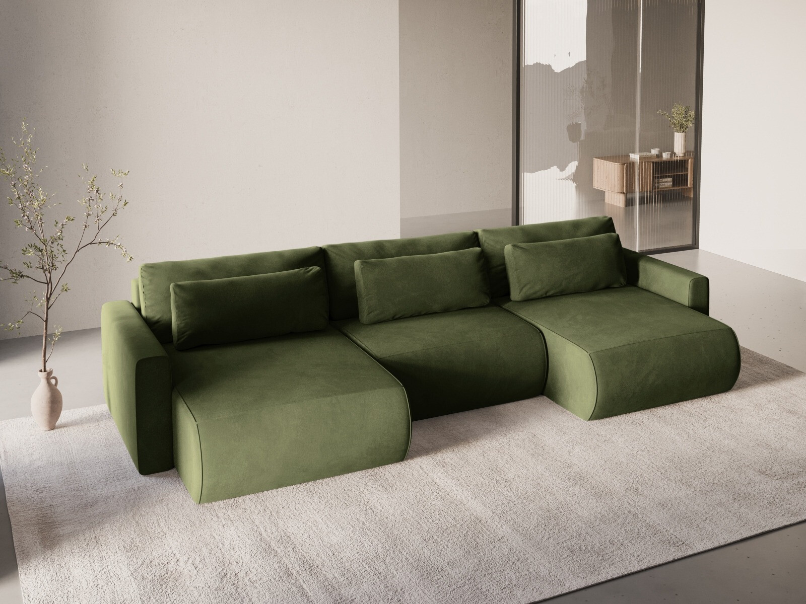Stūra dīvāns Beckley 388 (Magic Velvet 2295)