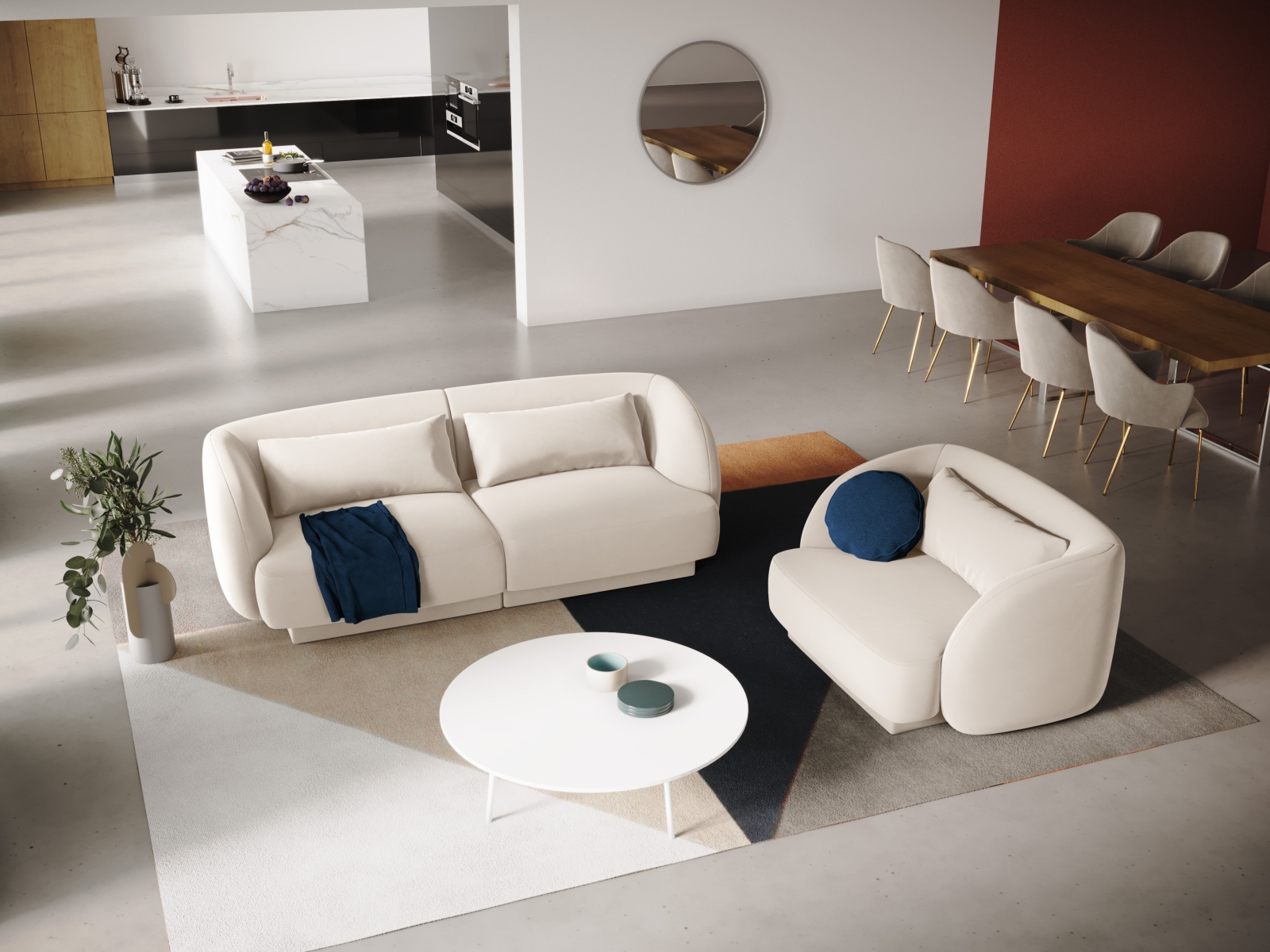 Atpūtas krēsls Feltoro 105 (Bluvel 22)