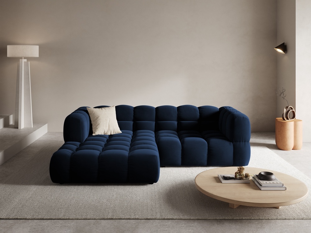 Stūra dīvāns Tordela 100 (Casino Deep Blue)