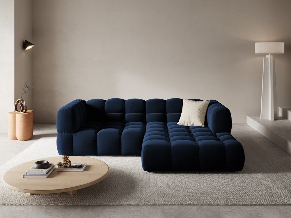 Stūra dīvāns Tordela 100 (Casino Deep Blue)