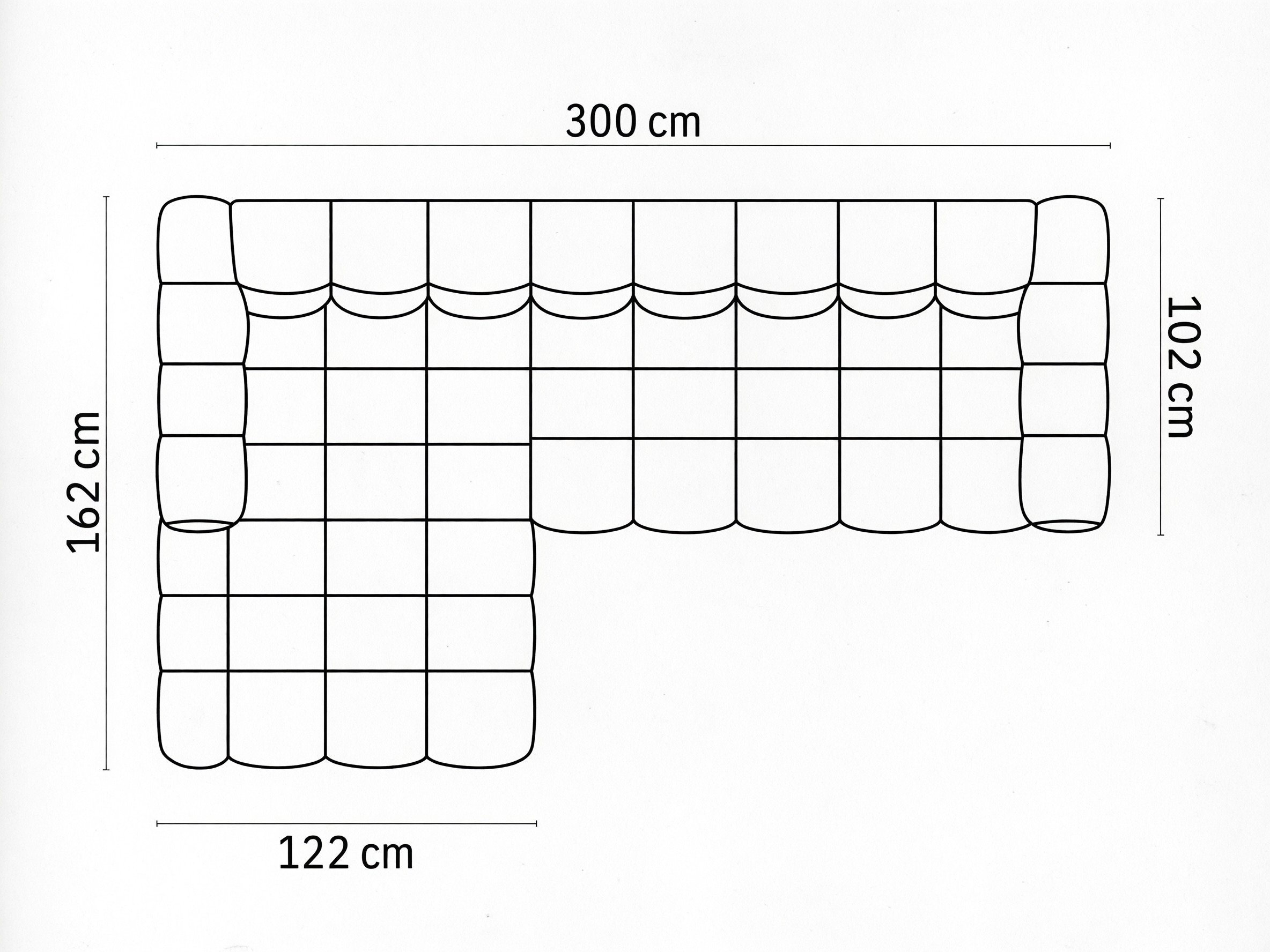 Stūra dīvāns Tordela 102 (Casino Terracota)