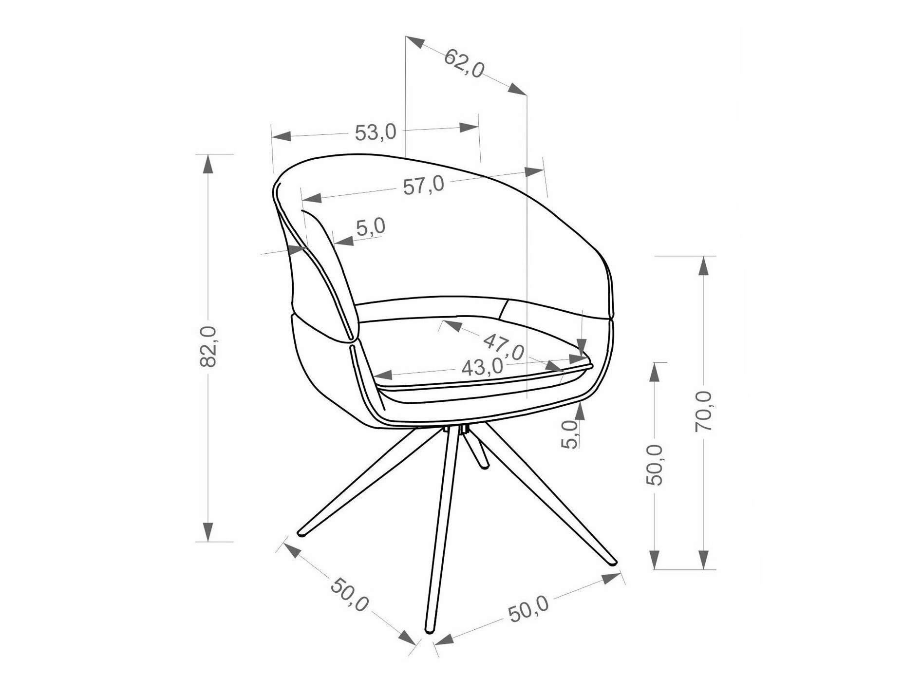Krēsls Houston 2154 (Monte 11)