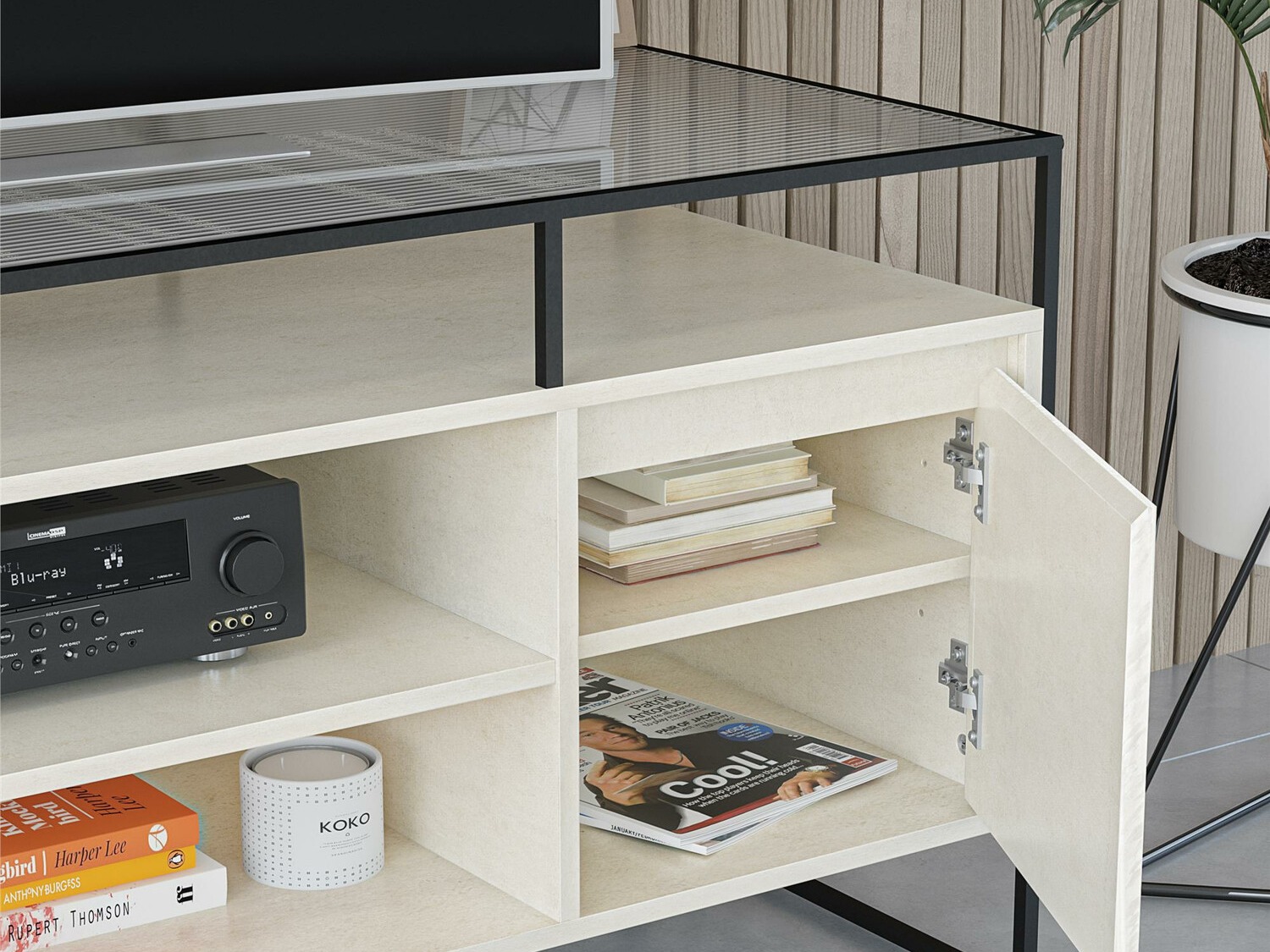 TV galds Tulsa 339 (Krēms)