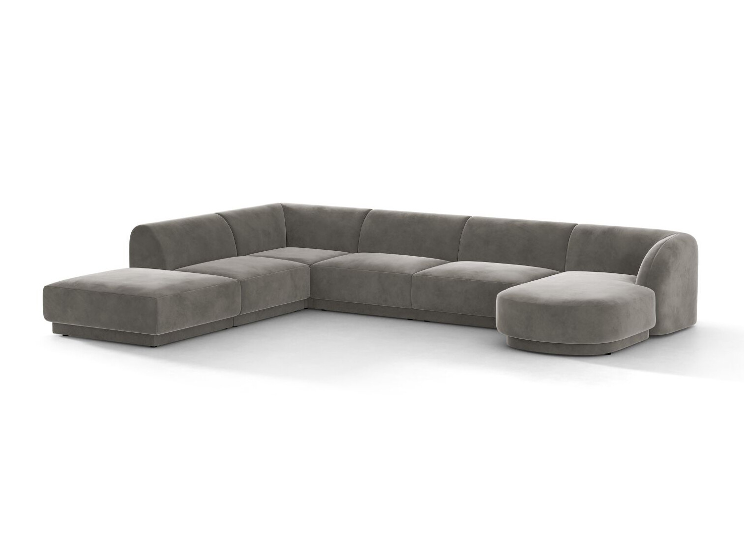 Moduļu stūra dīvāns Tivlomi 107 (Bluvel 13)
