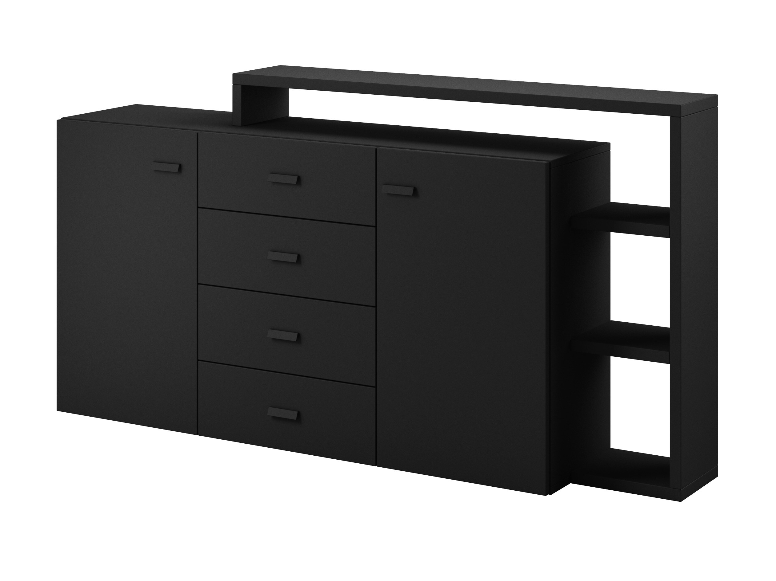 Kumode Lutiva 106 (Matēts melns)