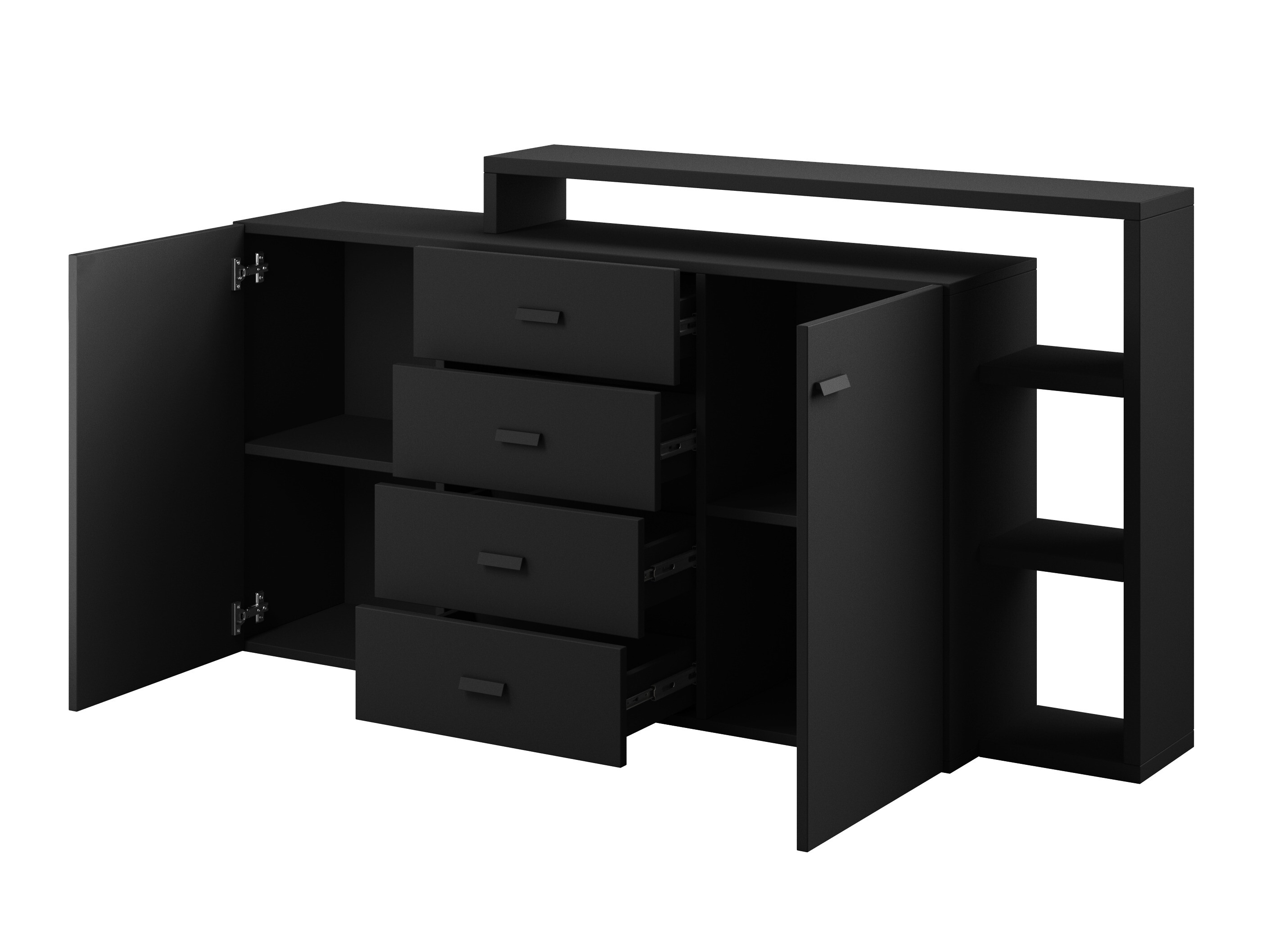 Kumode Lutiva 106 (Matēts melns)