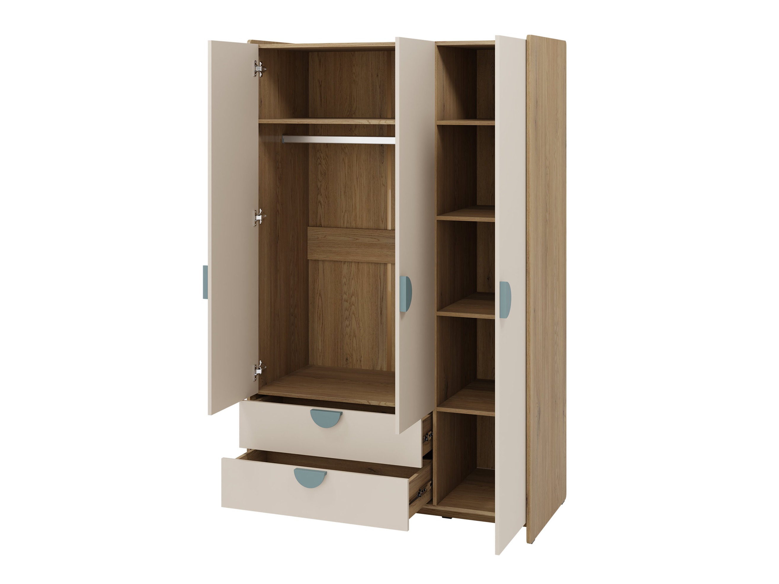 Skapis Fivelbi 100 (Zils)