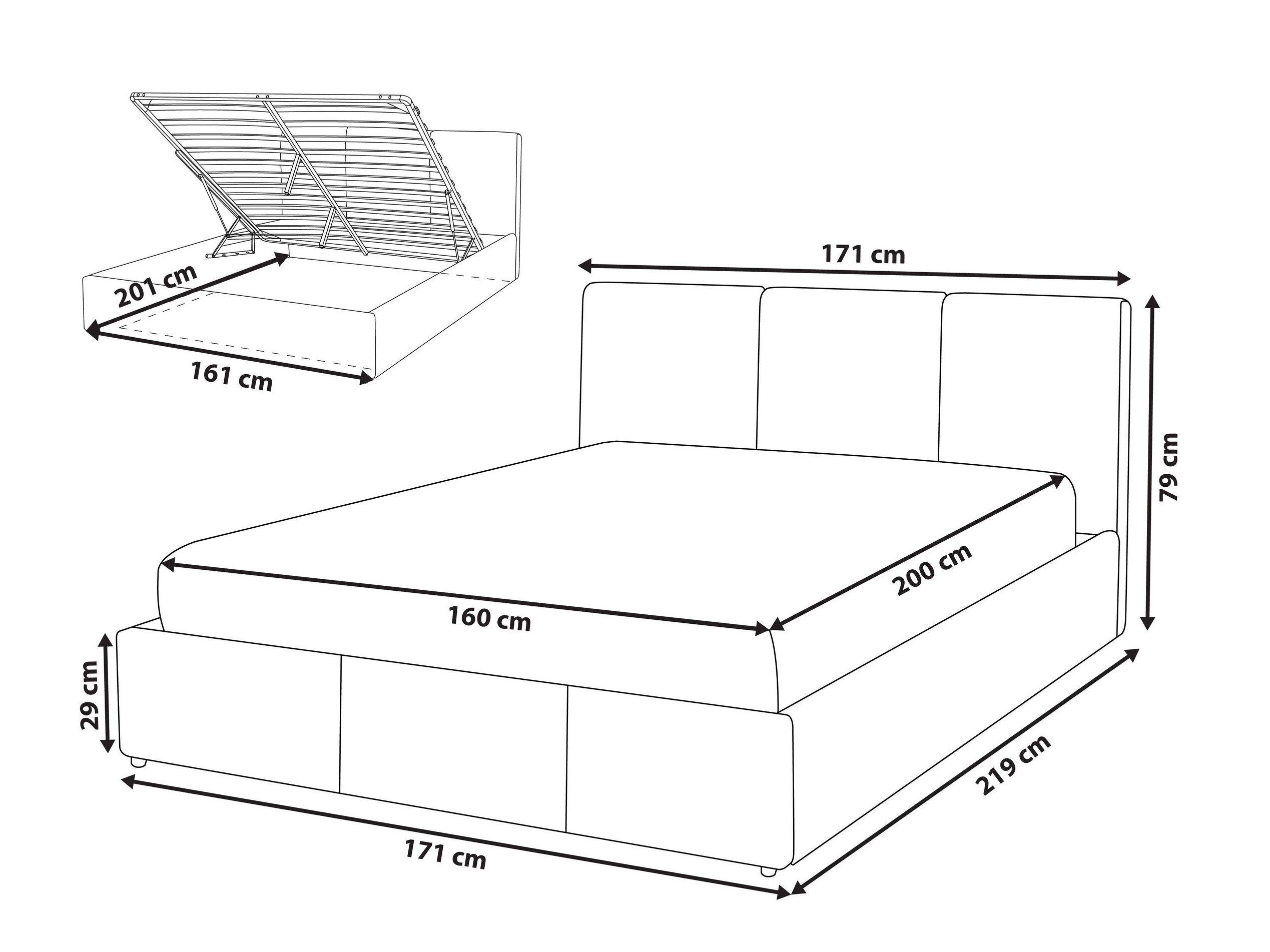 Gulta Berwyn 3434 (160 x 200 cm)