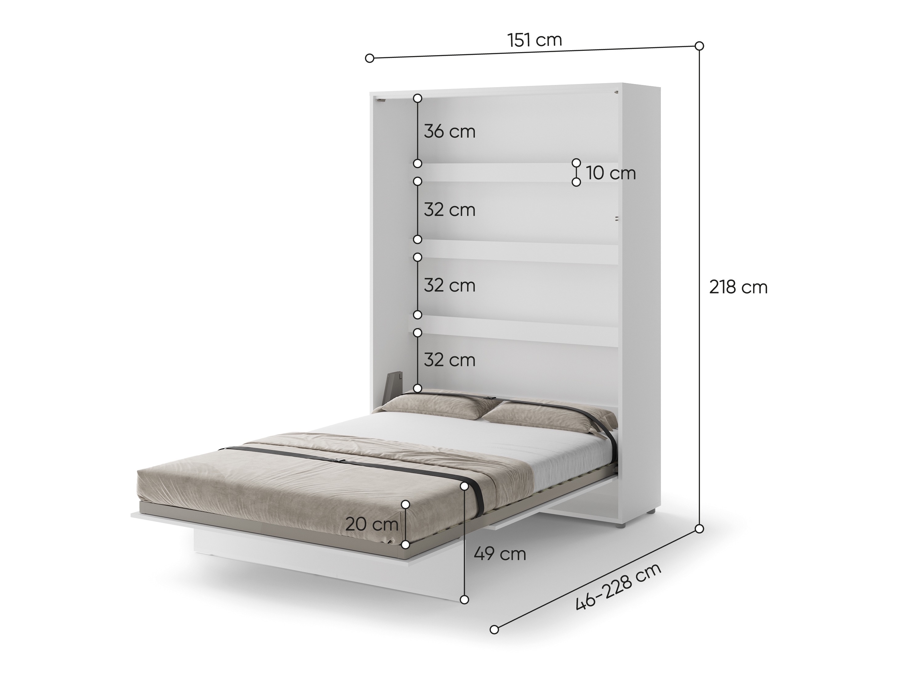 Sienas gulta Concept Lenart (Artisan ozols)