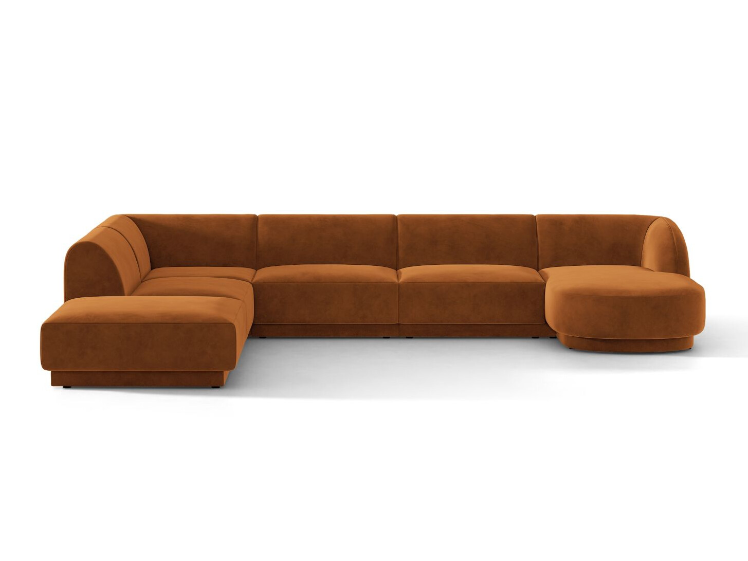 Moduļu stūra dīvāns Tivlomi 107 (Bluvel 4215)