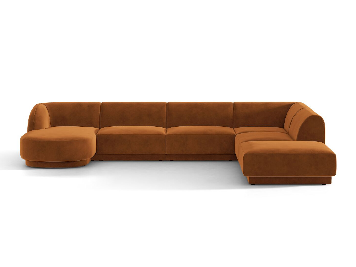 Moduļu stūra dīvāns Tivlomi 107 (Bluvel 4215)