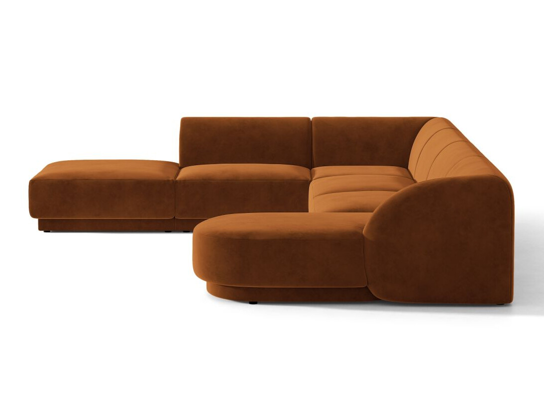 Moduļu stūra dīvāns Tivlomi 107 (Bluvel 4215)