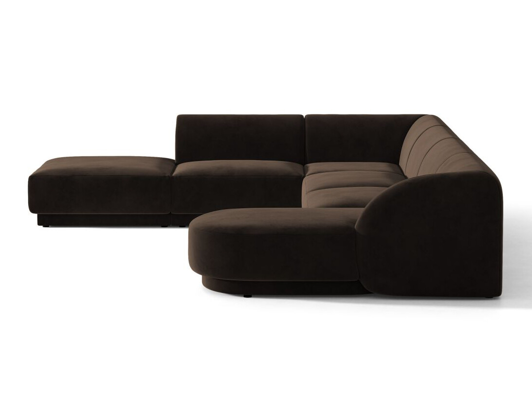 Moduļu stūra dīvāns Tivlomi 107 (Bluvel 48)