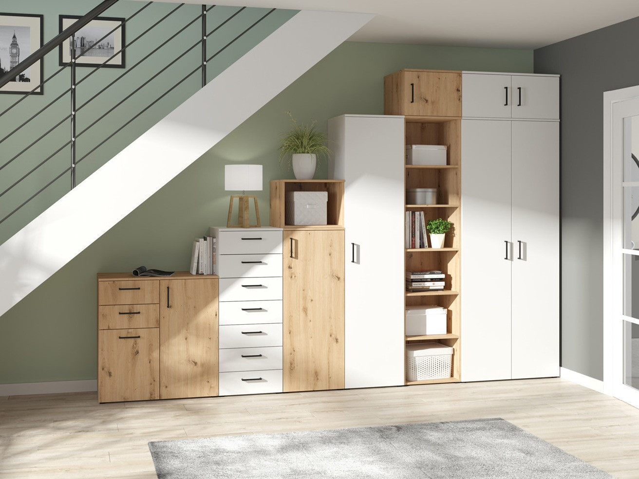 Plaukts Fenopha 195 (Balts)