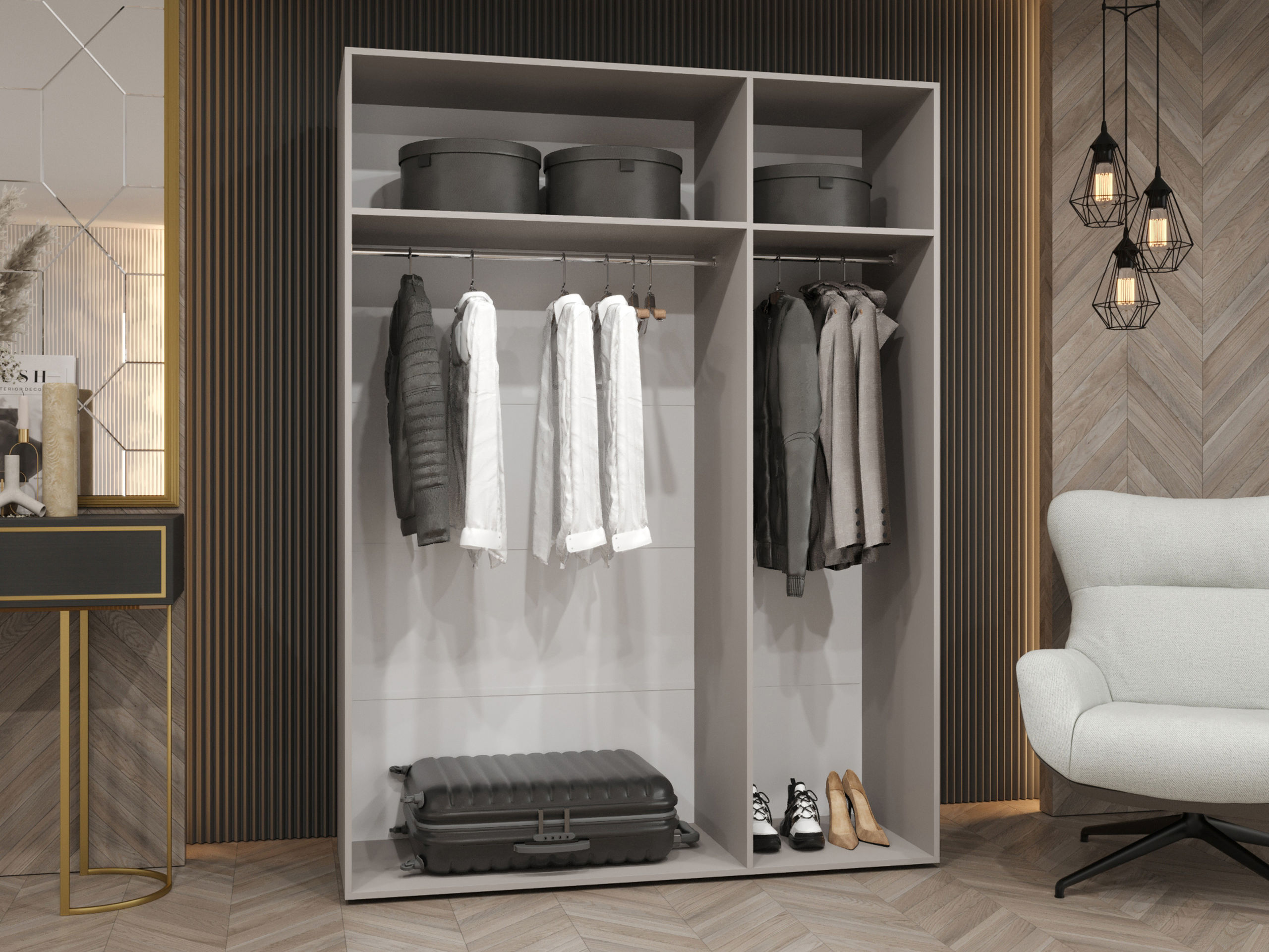 Skapis Hartford 604 (Riekstkoks)