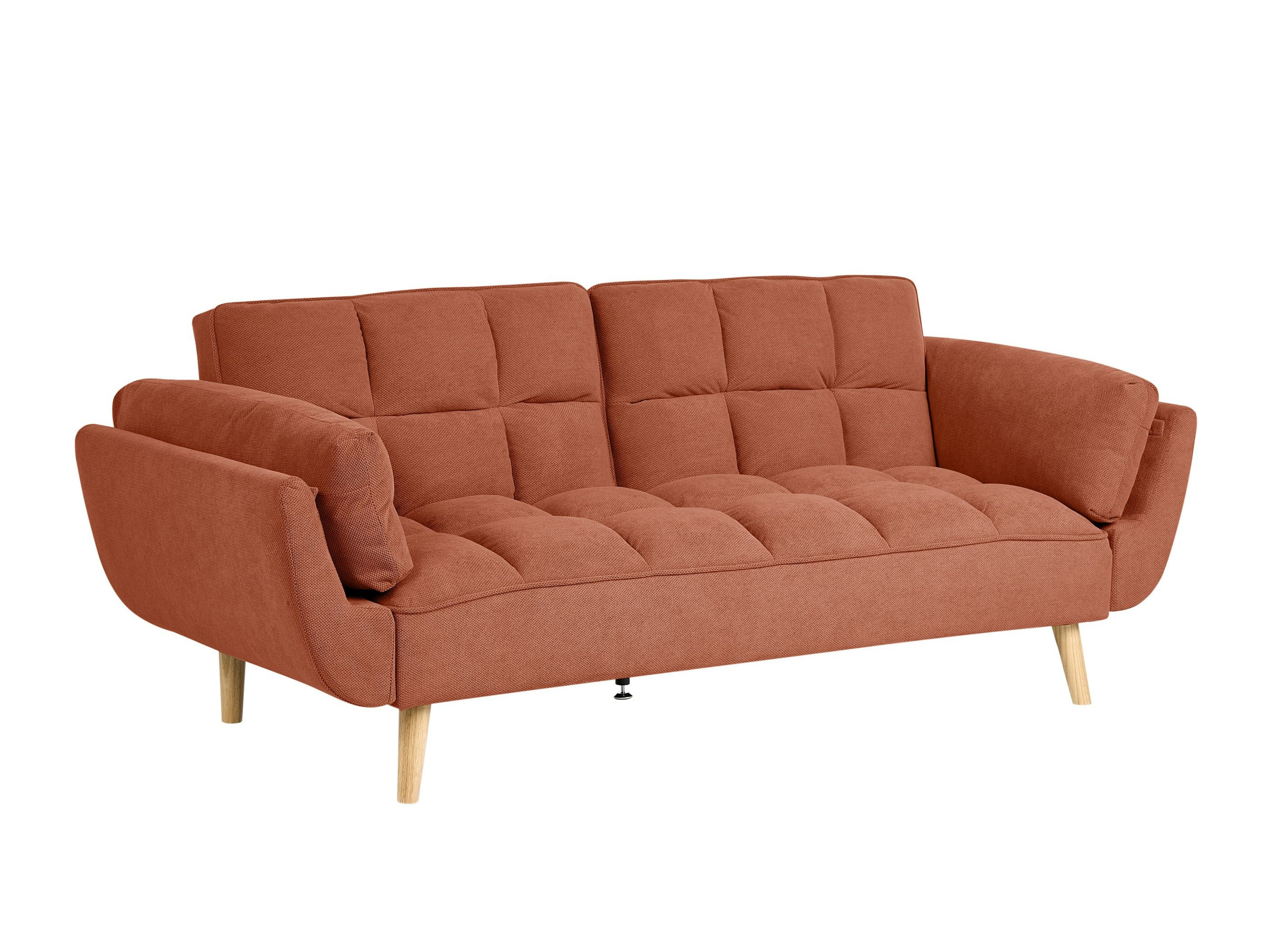 Dīvāns gulta Berwyn 3458 (Oranžs)