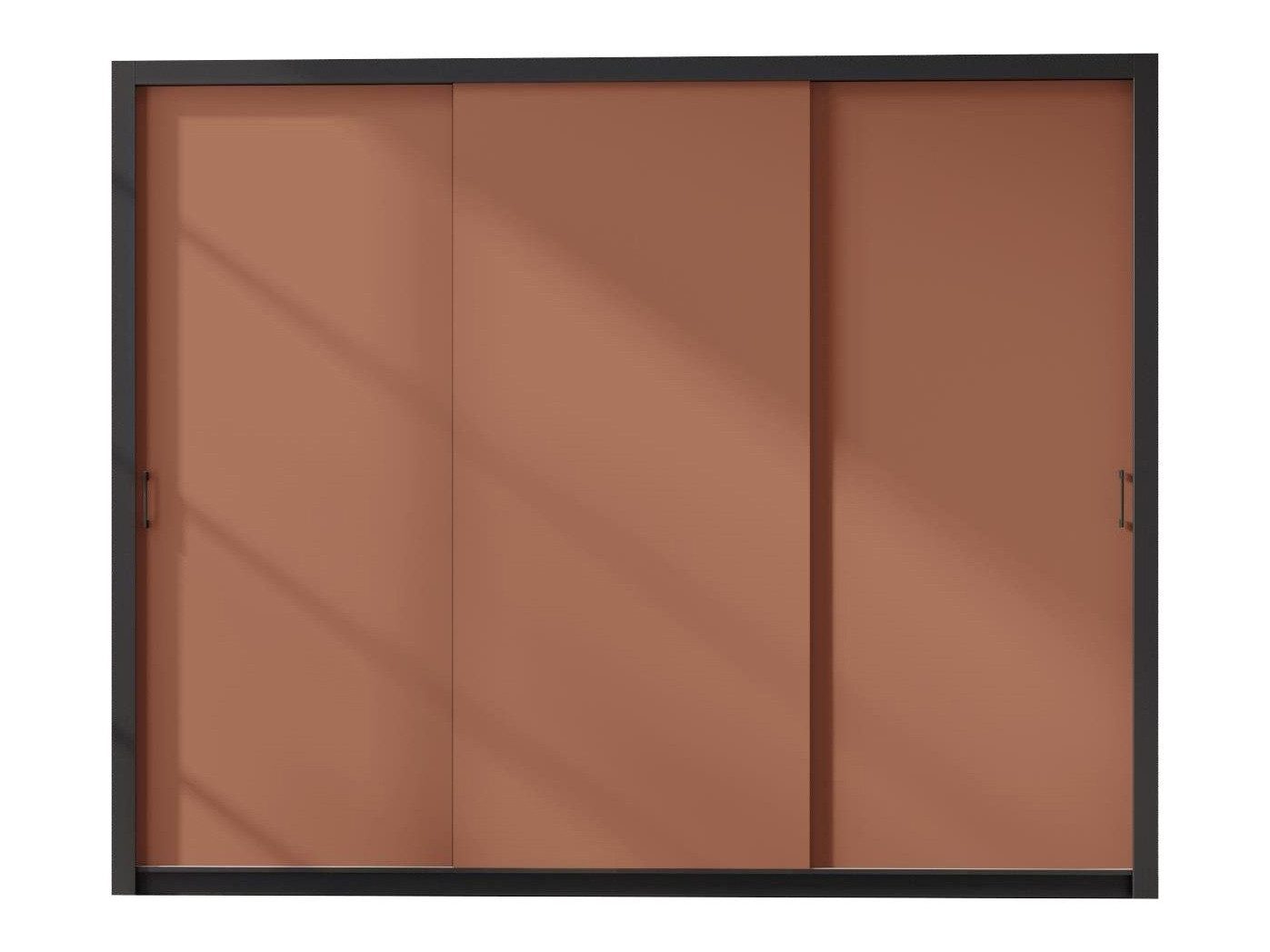 Skapis Murrieta 193 (Melns + Brūns)