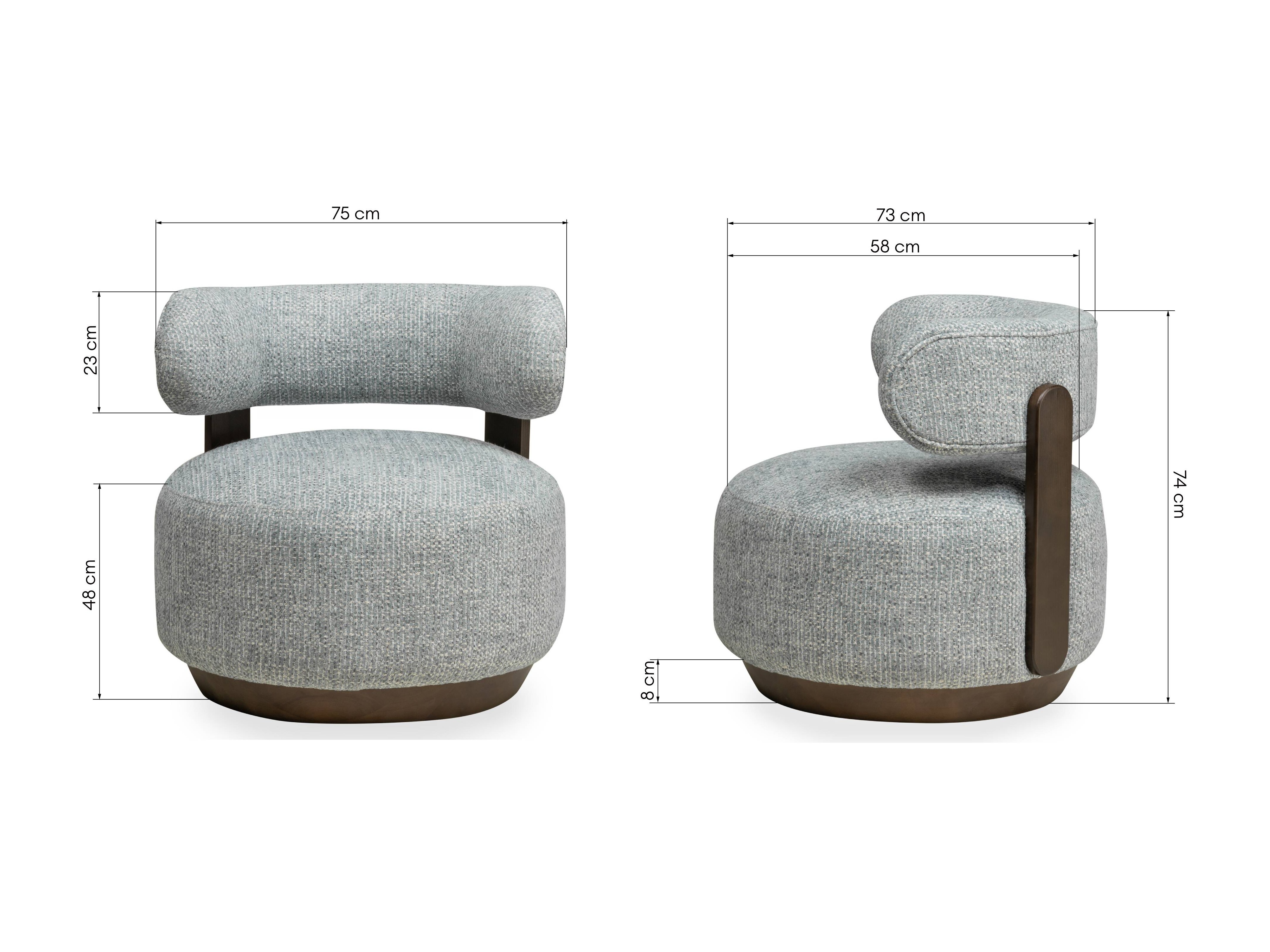 Krēsls Burleson 555 (Zils + Bēšs)